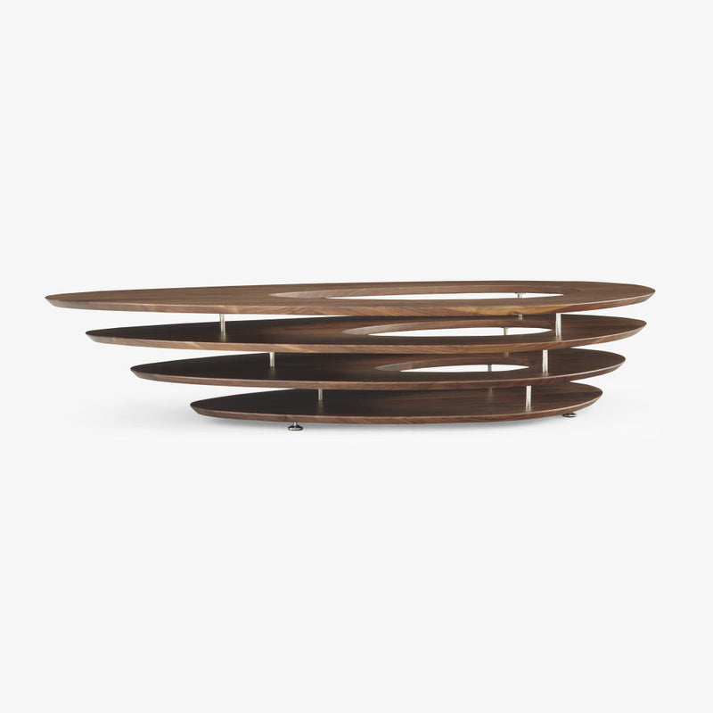 Interstice Low Table Walnut by Ligne Roset