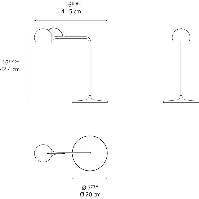 Ixa Table Lamp by Artemide 4