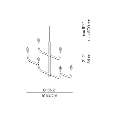 J-us Suspension Lamp by Luceplan 11