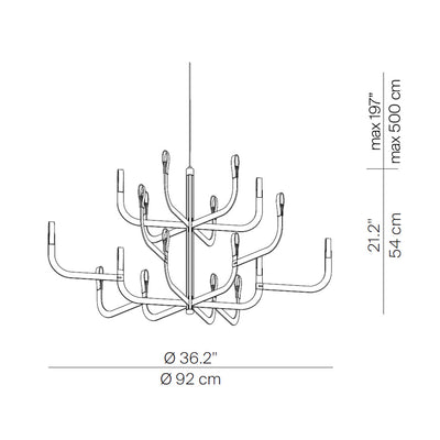 J-us Suspension Lamp by Luceplan 13