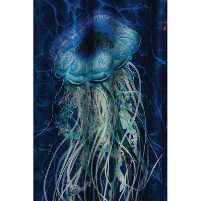 Jellyfish Velvet Fabric Wallpaper by Timorous Beasties-2