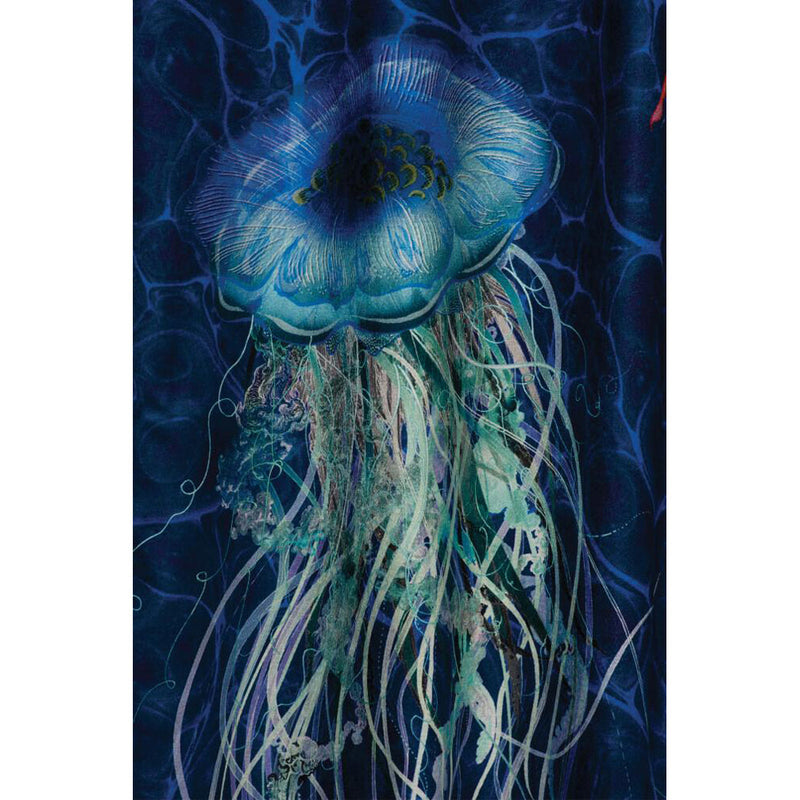 Jellyfish Velvet Fabric Wallpaper by Timorous Beasties-2