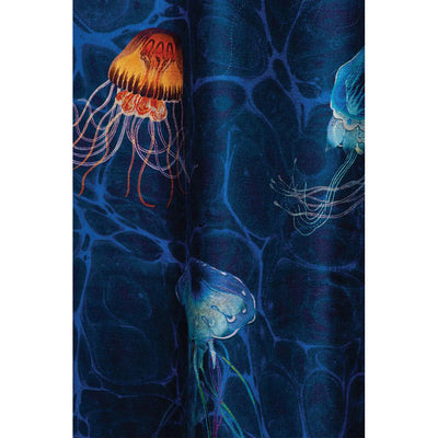 Jellyfish Velvet Fabric Wallpaper by Timorous Beasties-1