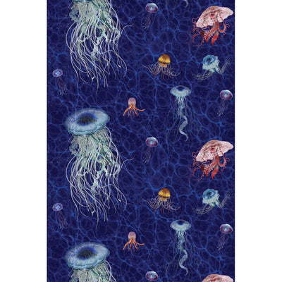 Jellyfish Velvet Fabric Wallpaper by Timorous Beasties