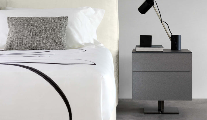 Juta Raised Night Table by Flou