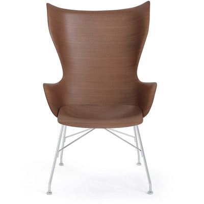 K/Wood Basic Veneer Lounge Chair by Kartell - Additional Image - 1