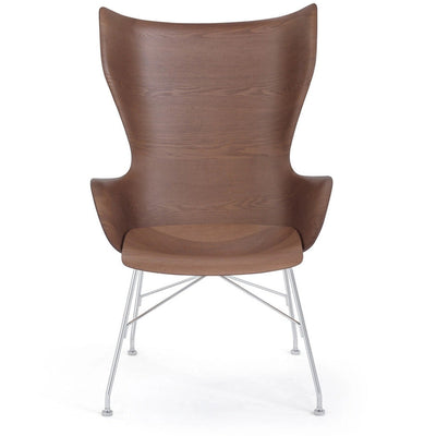 K/Wood Slatted Ash Lounge Chair by Kartell - Additional Image - 1