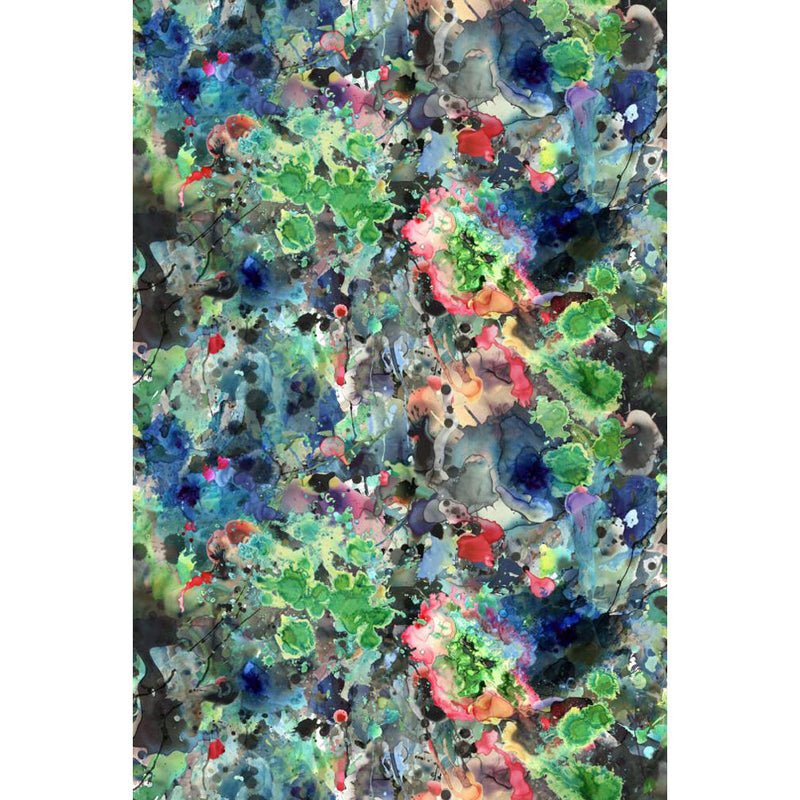 Kaleido Splatt All Over Fabric Wallpaper by Timorous Beasties