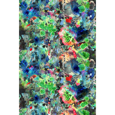 Kaleido Splatt All Over Velvet Fabric Wallpaper by Timorous Beasties