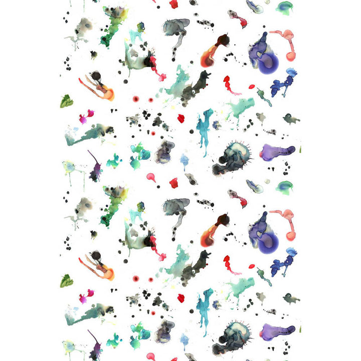 Kaleido Splodge Fabric Wallpaper by Timorous Beasties