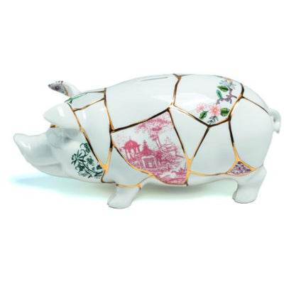 Kintsugi Piggy Bank by Seletti - Additional Image - 2
