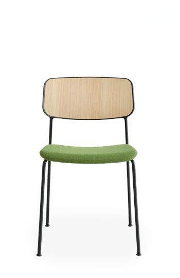 Kisat S412 Stackable Dining Chair by Lapalma