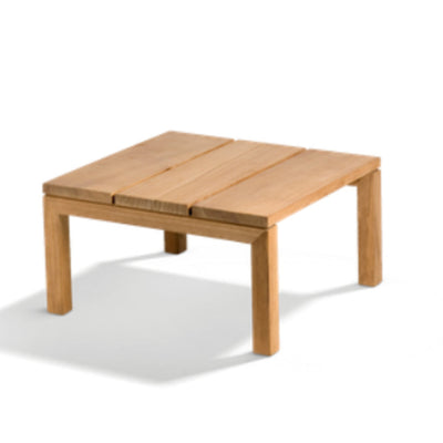 Kos Footstool Teak by Tribu 