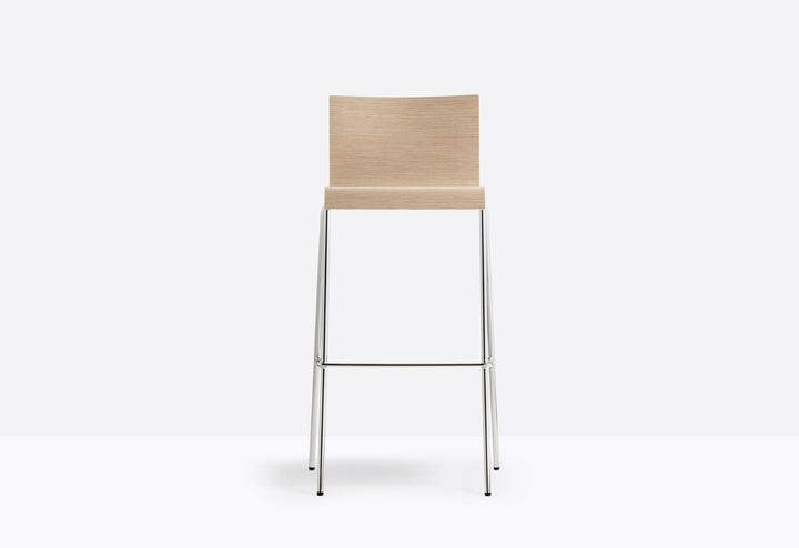 Kuadra 1336 Barstool by Pedrali