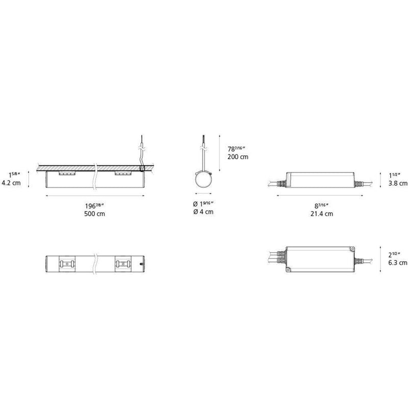 La Linea Outdoor Wall Lamp by Artemide 1