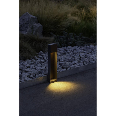 Lab Outdoor Graphite Grey Bollard Floor Lamp by Marset 14