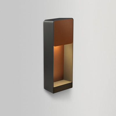 Lab Outdoor Graphite Grey Wall Lamp by Marset