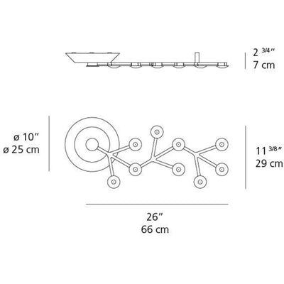 Led Net Ceiling Lamp by Artemide 3