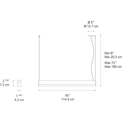 Ledbar Direct/Indirect Suspension Lamp by Artemide 9