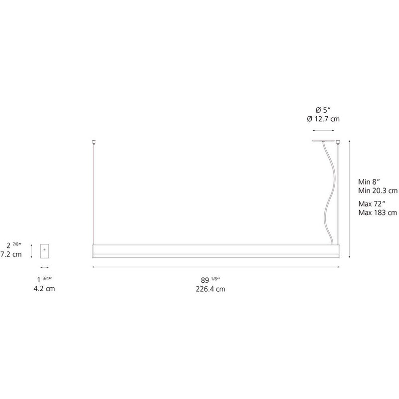 Ledbar Direct Suspension Lamp by Artemide 11