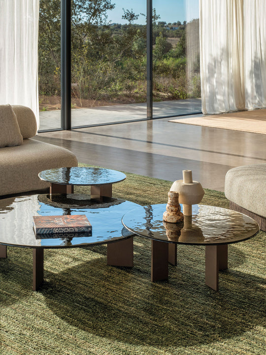 Leku Outdoor Round Coffee Table C806 80 cm by Expormim