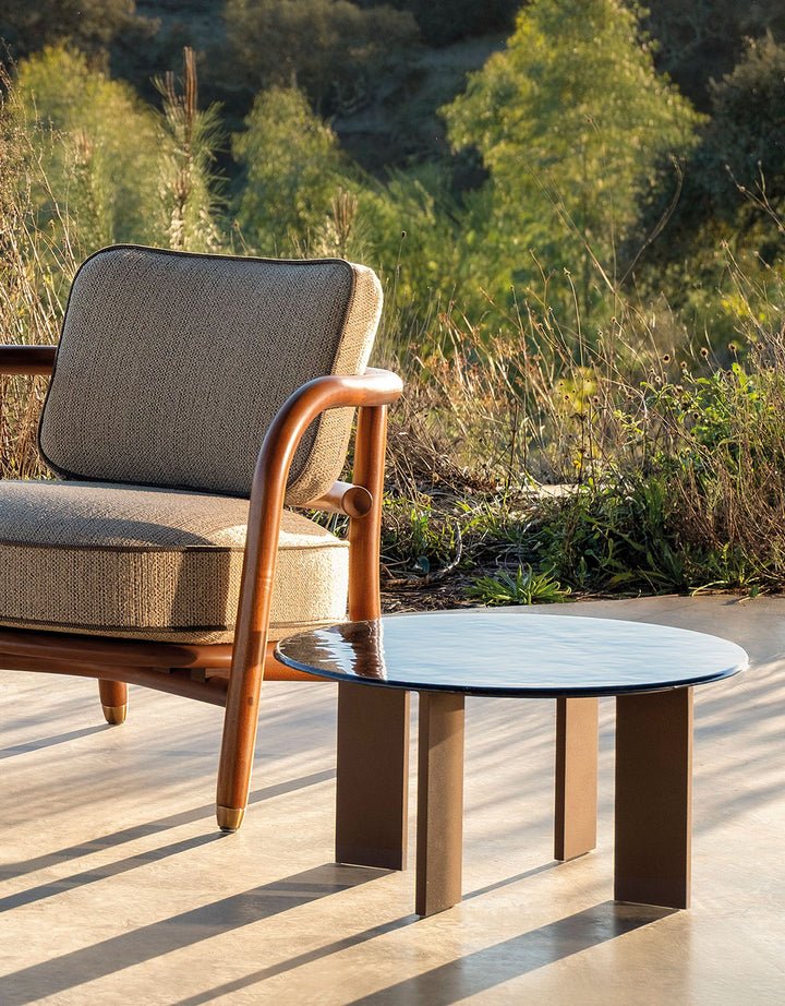 Leku Outdoor Round Coffee Table C806 60 cm by Expormim