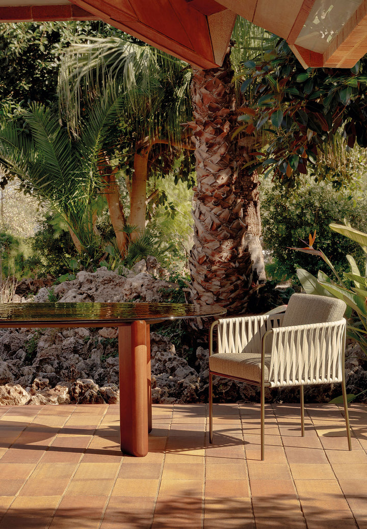 Leku Outdoor Oval Dining Table 240 cm by Expormim