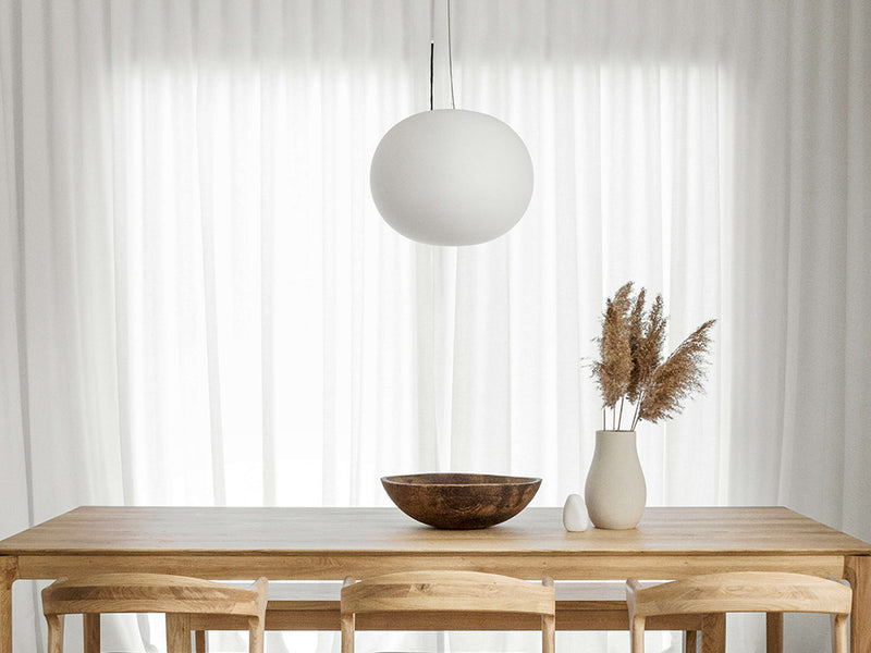 Glo-Ball Glass Suspension Lamp