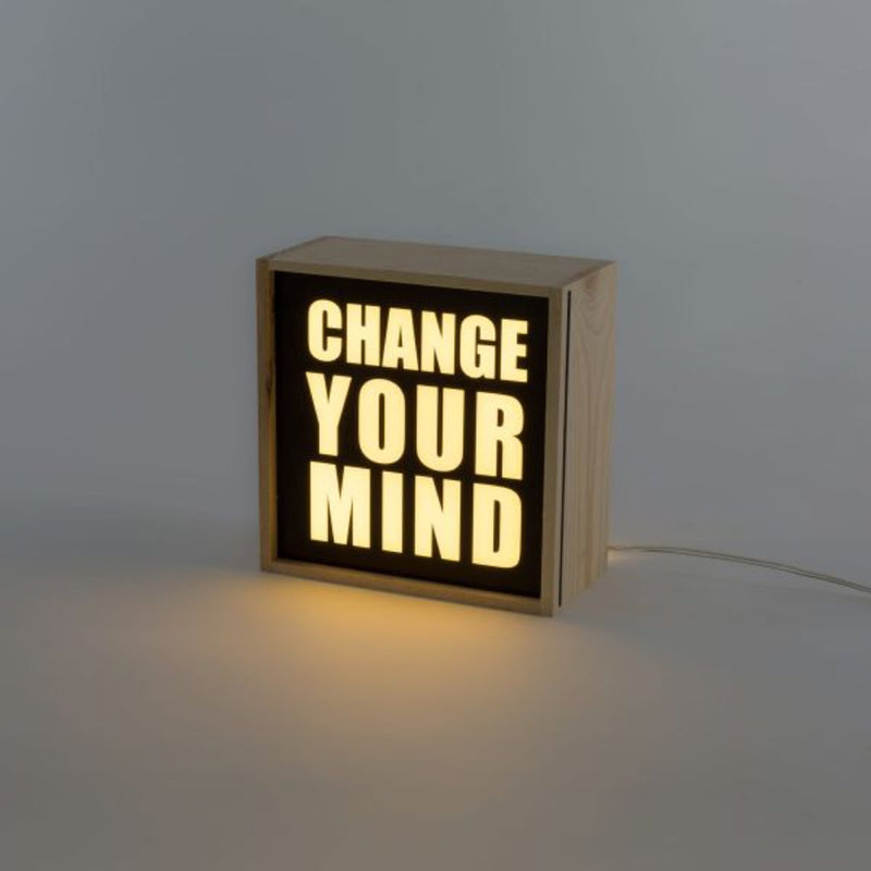 Lighthink Box Change Your Mind / Love / Soul Food by Seletti - Additional Image - 3