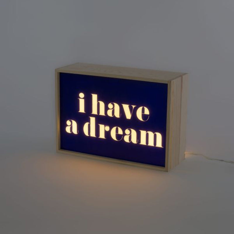 Lighthink Box Light My Fire / I Have A Dream / Happynest by Seletti - Additional Image - 4