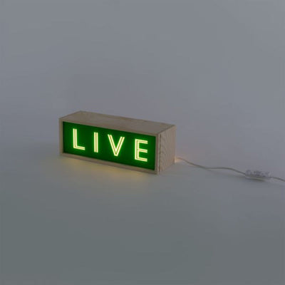 Lighthink Box Smile / Live / Paradise by Seletti - Additional Image - 4