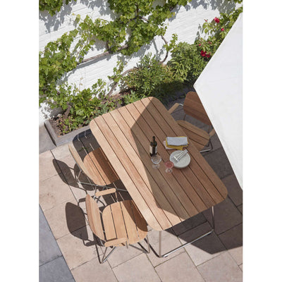 Lilium Outdoor Dining Chair by Fritz Hansen