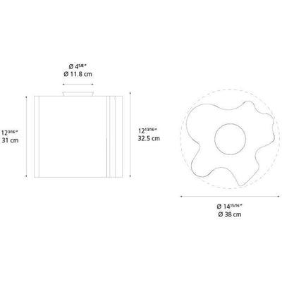 Logico Single Ceiling Lamp by Artemide 2