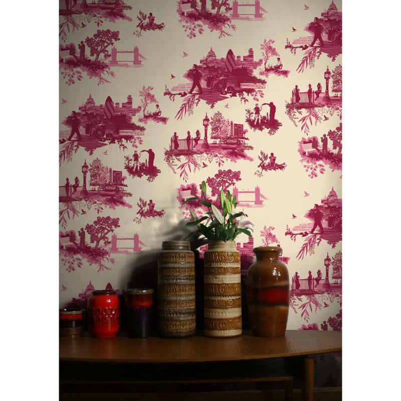 London Toile Wallpaper by Timorous Beasties-8