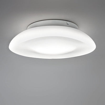 Lunex 15 Wall/Ceil Max 75W E26 Wh/Wh 120V by Artemide 