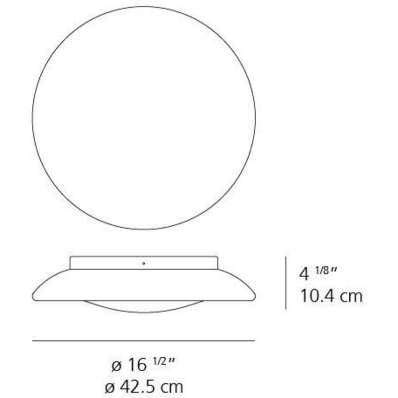 Lunex 2 Wire Wall Lamp by Artemide 2