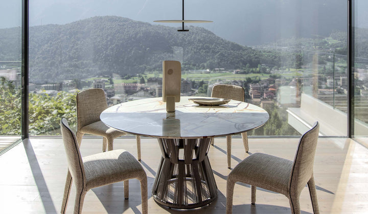 Machard Round Dining Table by Flou