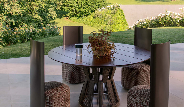 Machard Outdoor Round Table by Flou