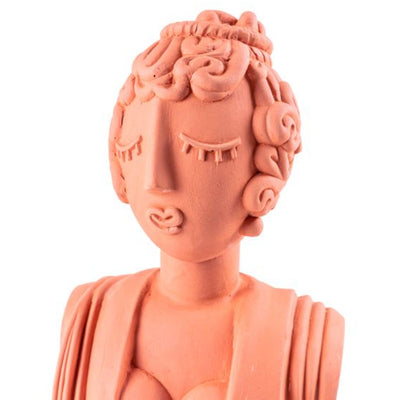 Magna Graecia Terracotta Bust Poppea by Seletti - Additional Image - 2