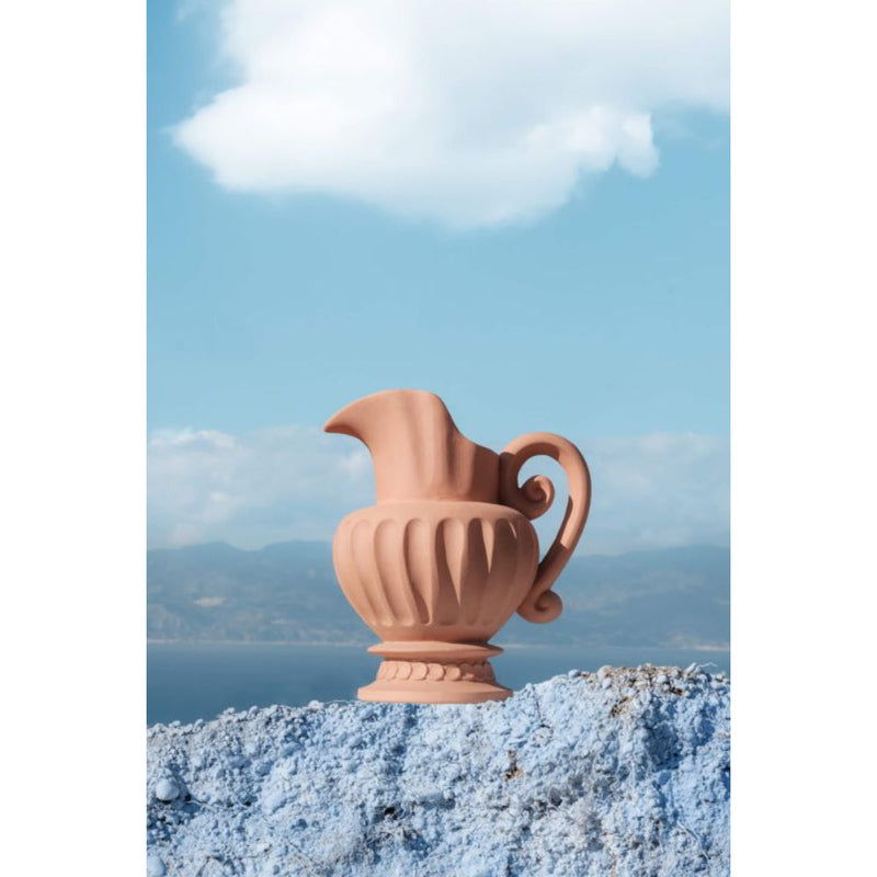 Magna Graecia Terracotta Carafe by Seletti - Additional Image - 4