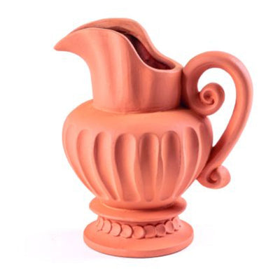 Magna Graecia Terracotta Carafe by Seletti