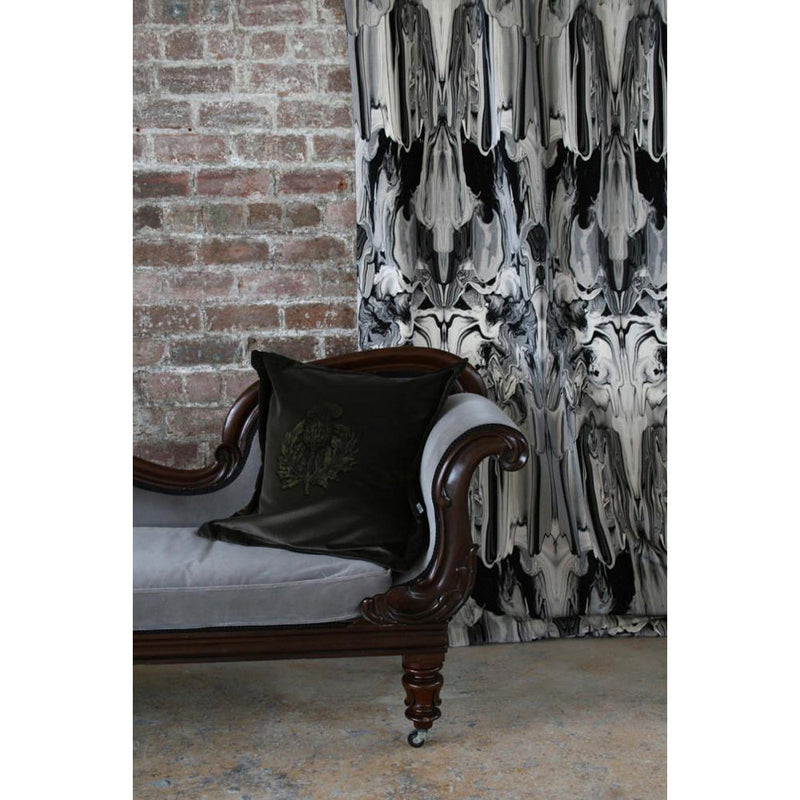 Marble Gum Velvet Fabric Wallpaper by Timorous Beasties-5