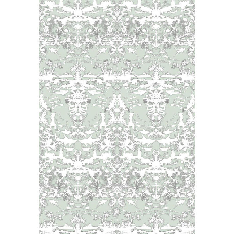 Marine Toile Wallpaper by Timorous Beasties