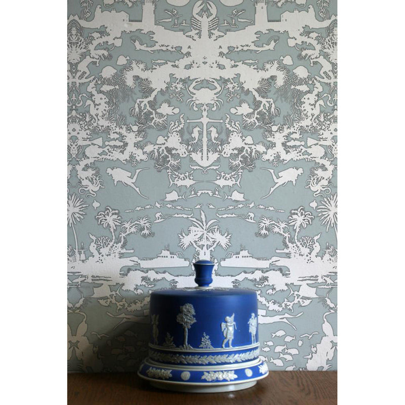 Marine Toile Wallpaper by Timorous Beasties-9