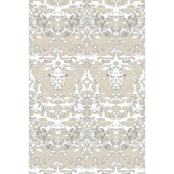 Marine Toile Wallpaper by Timorous Beasties