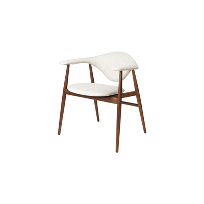 Masculo Dining Chair Fully Upholstered by Gubi - Additional Image - 1