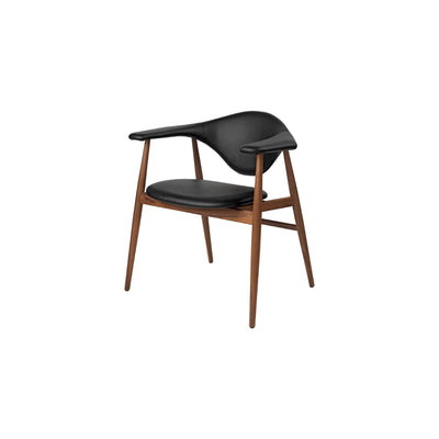 Masculo Dining Chair Fully Upholstered by Gubi