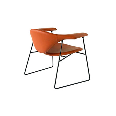 Masculo Sled Base Lounge Chair by Gubi-1