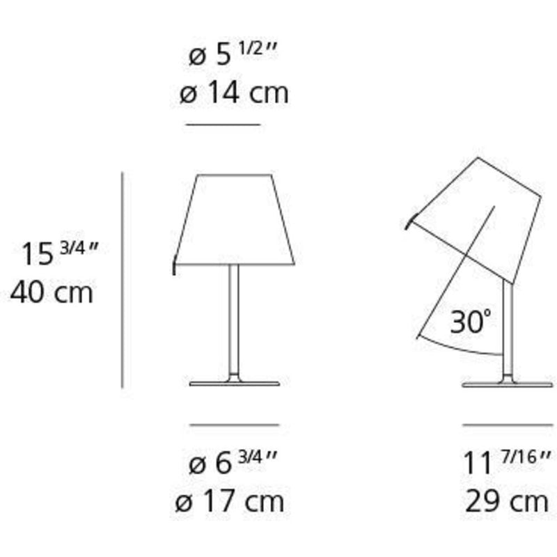 Melampo Mini Table Lamp by Artemide 2