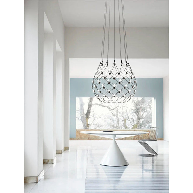 Mesh Wireless Suspension Lamp by Luceplan 2